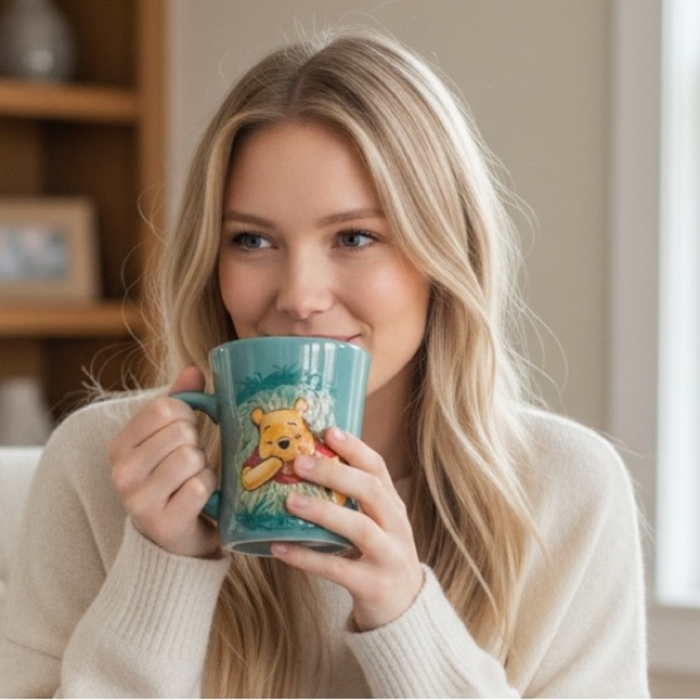 Disney Store Winnie the Pooh 3D coffee mug